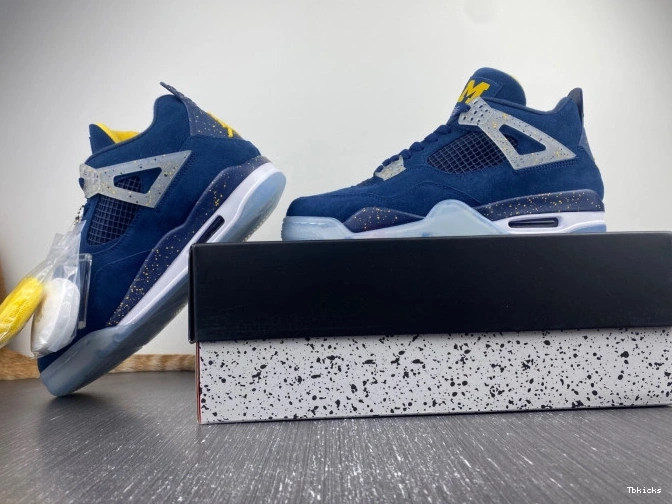 Rep TBK Jordan AJ4-1036660 Michigan 4 (PE) Retro Air 0720